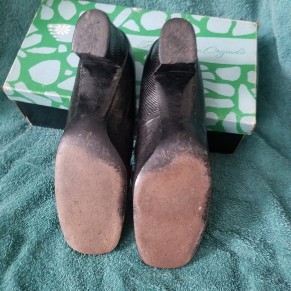 Vintage Lizard leather heels - Picture 3 of 4